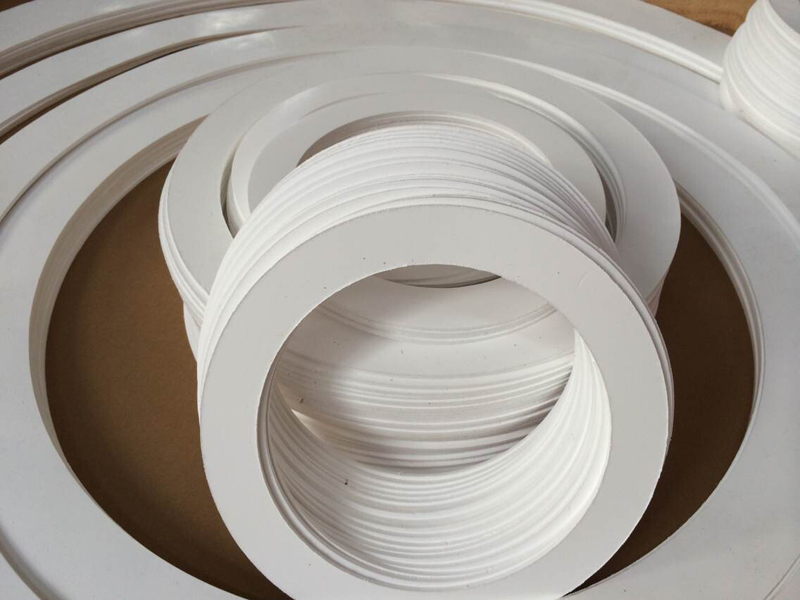 PTFE Gasket, 100% Virgin PTFE,Form IBC according to EN 1514-1, for  Raised-Face/Flat-Face Flanges